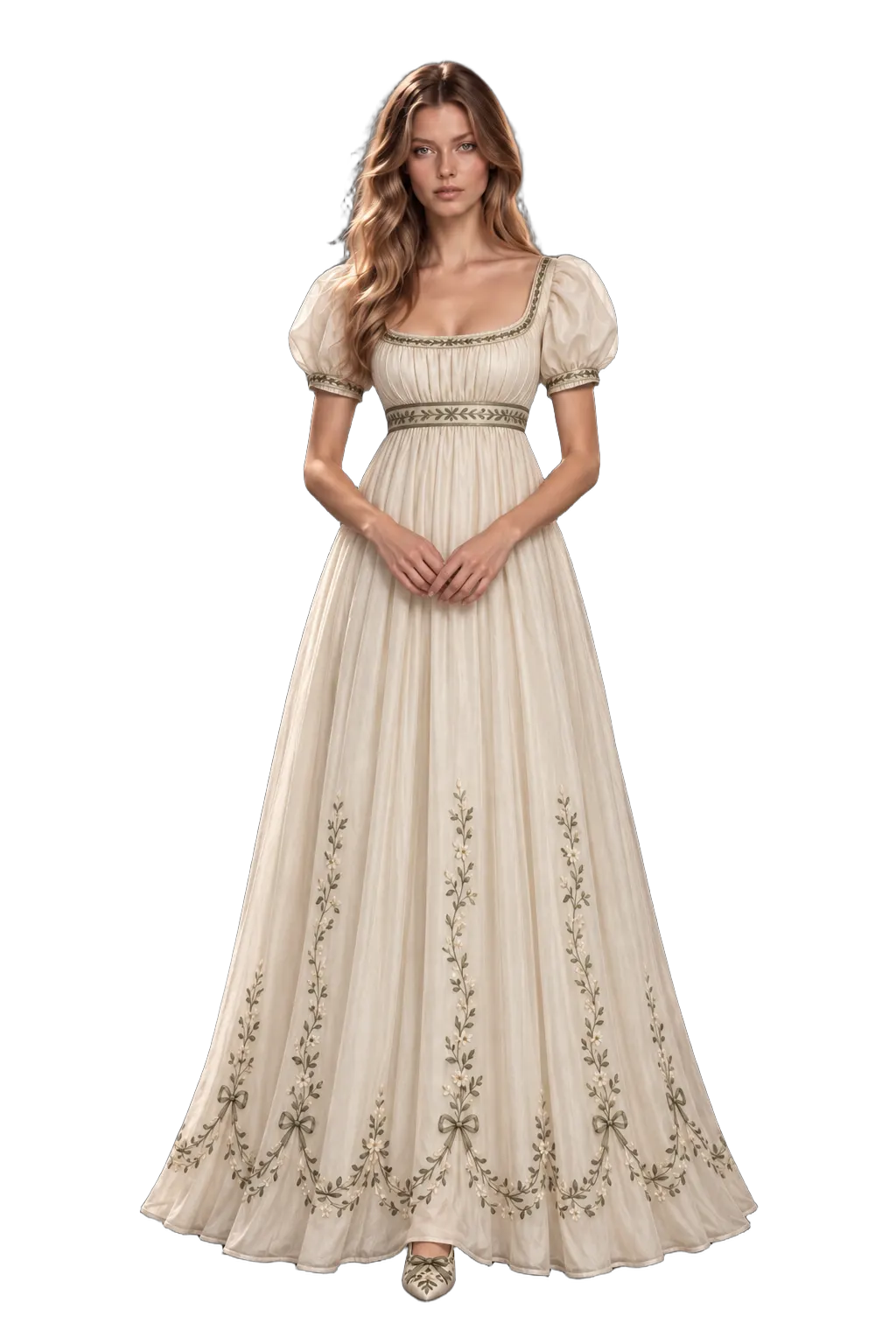 Kadın — 1800 — Avrupa İmparatorluk (Empire) Elbisesi