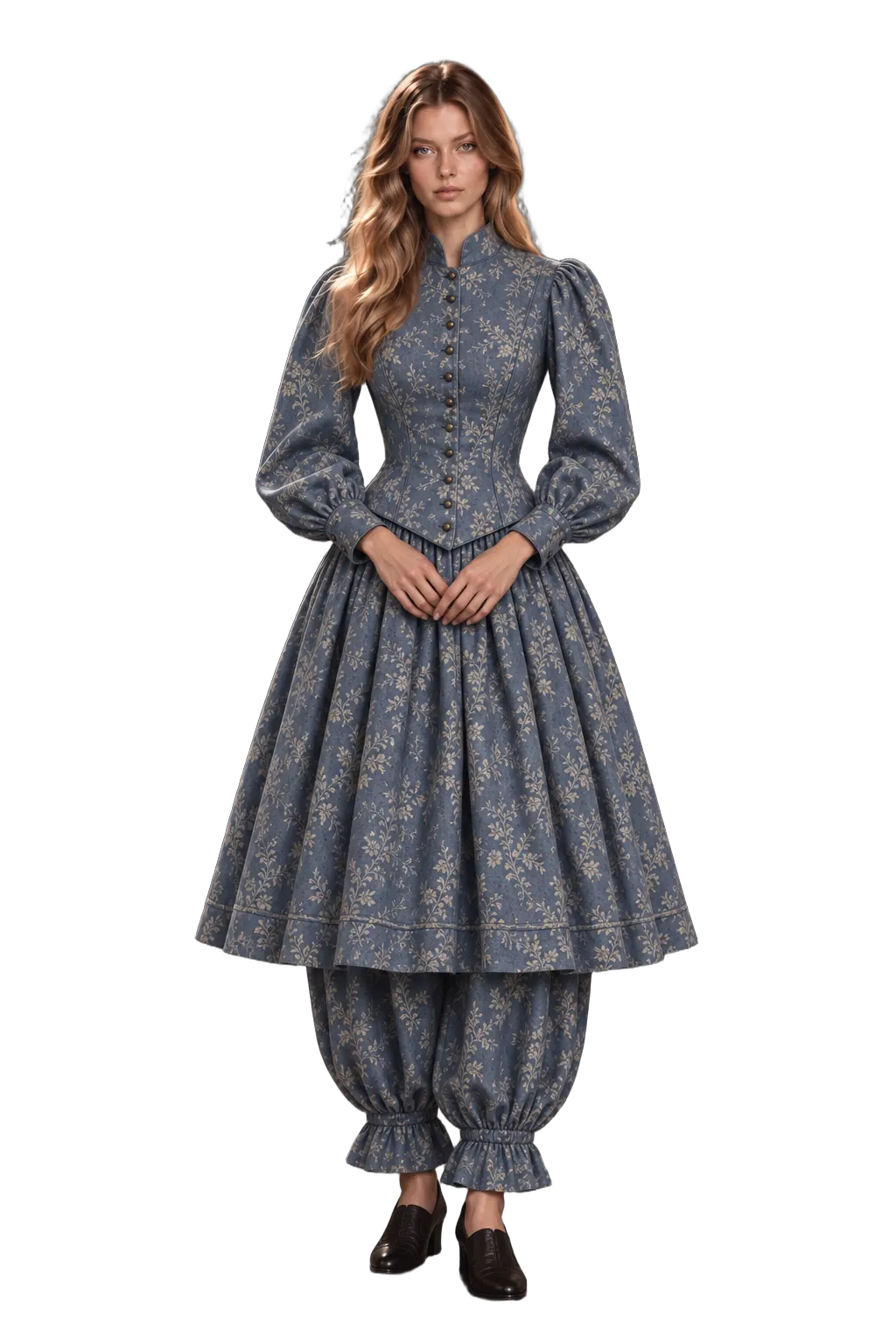 Kadın — 1851 — Bloomer Kostümü
