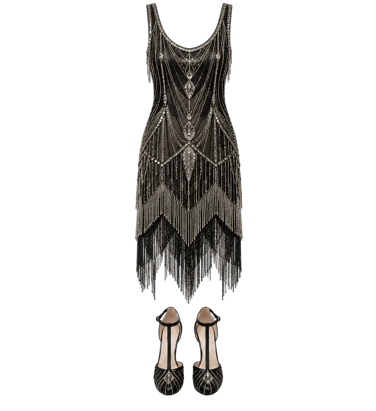 Flapper Elbise — Amerika Birleşik Devletleri / Avrupa
